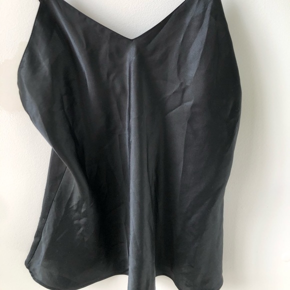 Vintage satin tank top - Picture 2 of 4